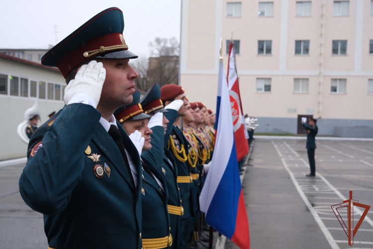 В Хабаровске состоялись торжественные мероприятия,  посвященные 100-летию образования воинской части Росгвардии