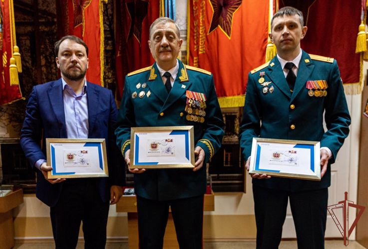 В Хабаровске состоялись торжественные мероприятия,  посвященные 100-летию образования воинской части Росгвардии