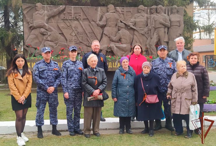 Росгвардейцы Петербурга приняли участие в мероприятиях, посвященных Дню Победы