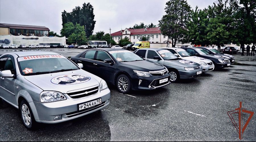 Автопробег «От Героя к Герою» с участием росгвардейцев завершился в Чеченской Республике