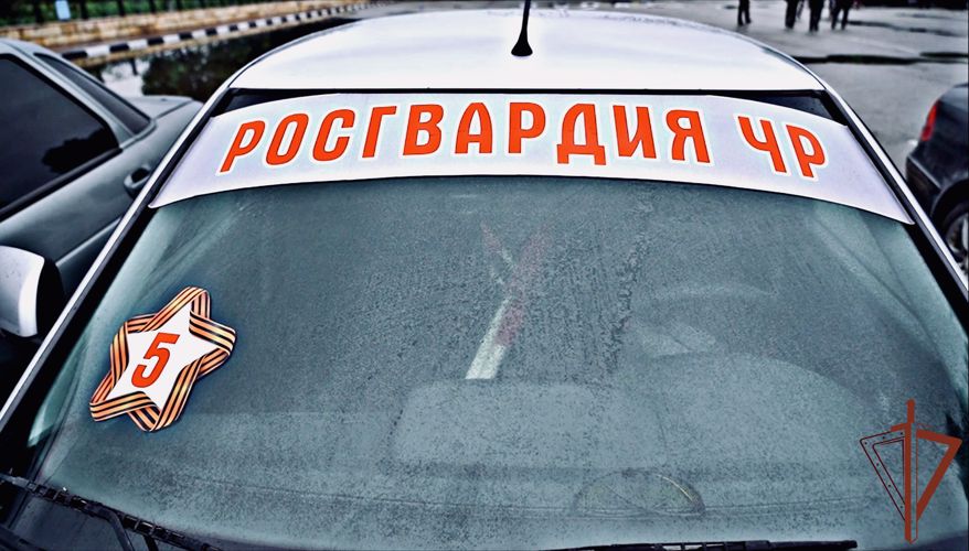 Автопробег «От Героя к Герою» с участием росгвардейцев завершился в Чеченской Республике