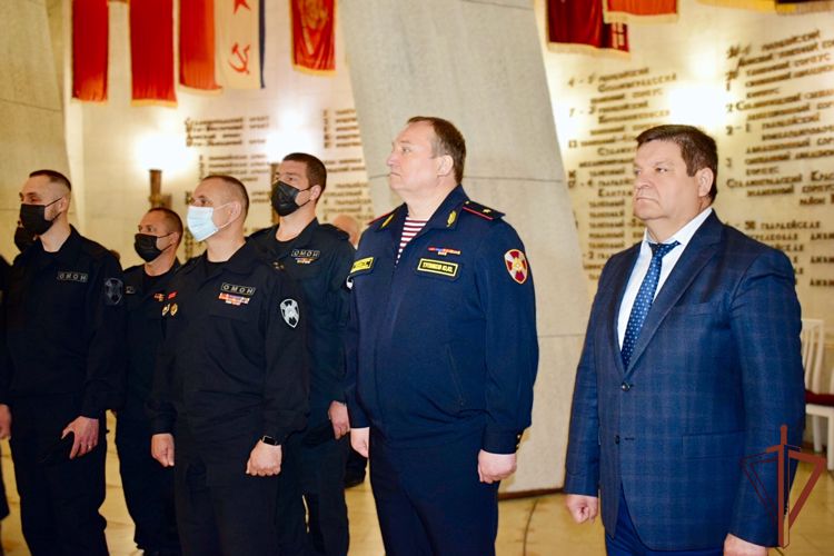 Орден Мужества передали семье погибшего росгвардейца