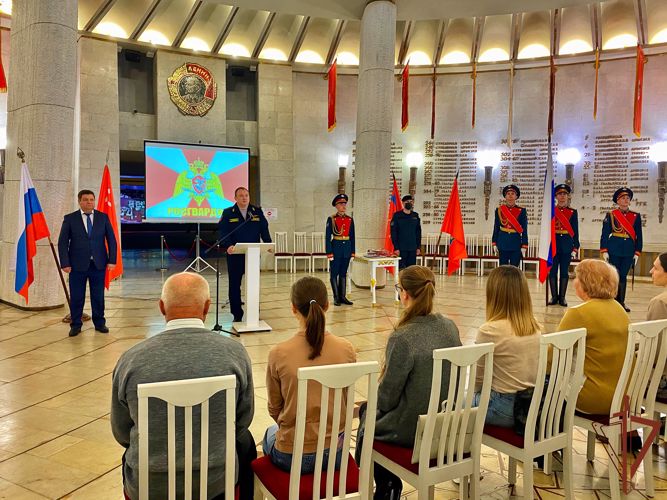 Орден Мужества передали семье погибшего росгвардейца