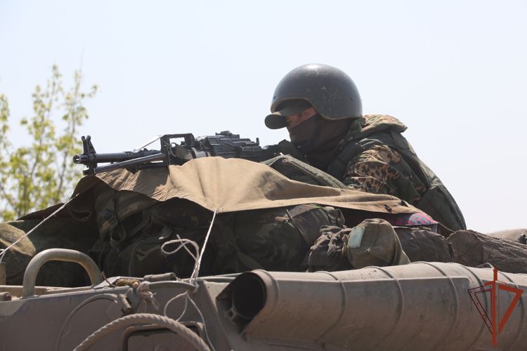 Опорный пункт ВСУ уничтожили росгвардейцы в Луганской области