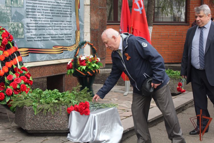 Мероприятия ко Дню Победы прошли в центре подготовки им. С.Х. Зайцева Росгвардии