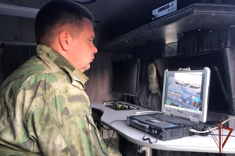 Росгвардия обеспечила безопасность футбольного матча в Ростове-на-Дону