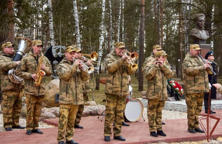 Музыканты Росгвардии приняли участие в торжественном мероприятии «Знамя Великой Победы» во Владимире