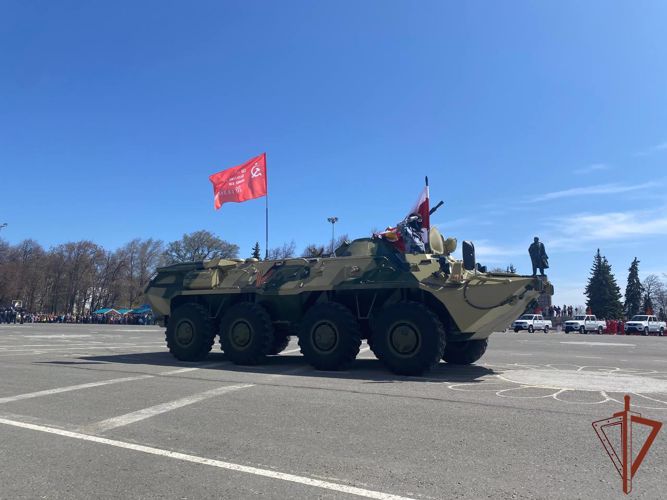 Посвященные Дню Победы мероприятия прошли в Приволжском округе Росгвардии