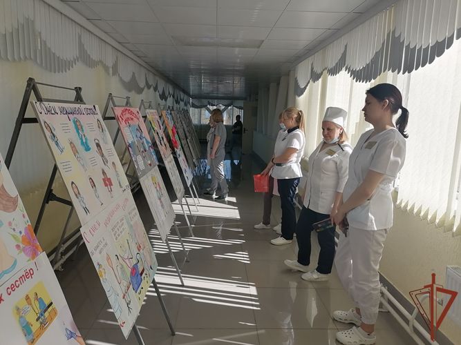 Международный день медицинской сестры отметили в 5-м военном клиническом госпитале Росгвардии 