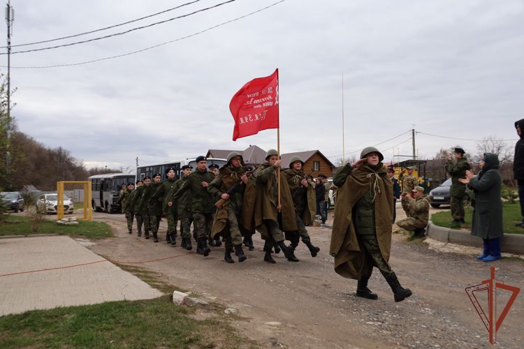  Росгвардейская акция «Парад у дома ветерана» прошла в Татарстане