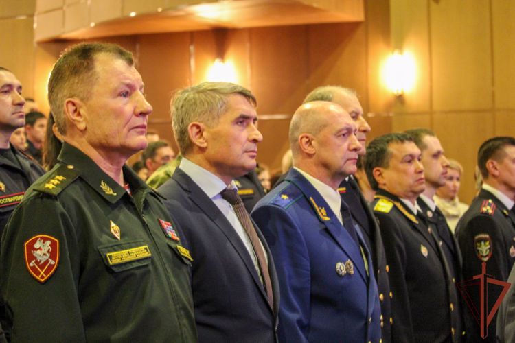 Военнослужащих Приволжского округа Росгвардии наградили за участие в спецоперации  