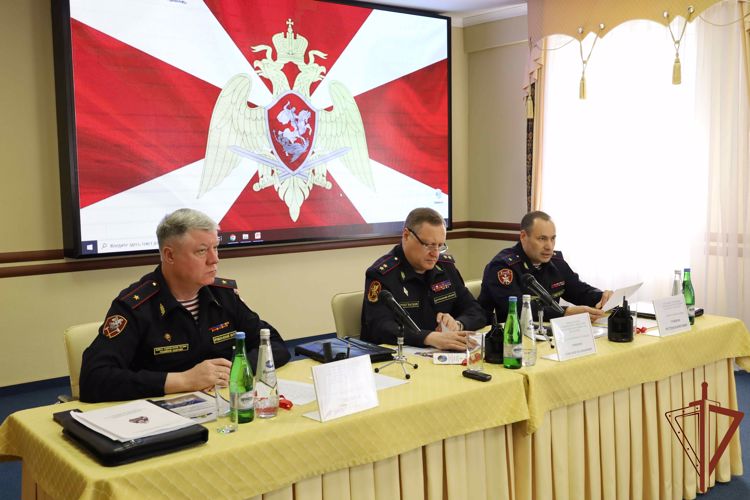 В Росгвардии обсудили процесс внедрения новых технологий в сфере охраны объектов