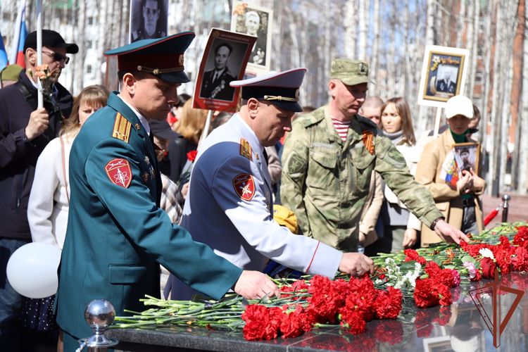 В Уральском округе Росгвардии состоялись мероприятия, посвященные Дню Победы в Великой Отечественной войне (видео)