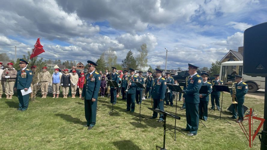 Росгвардия поздравила ветерана из Калужской области со 100-летием (видео)