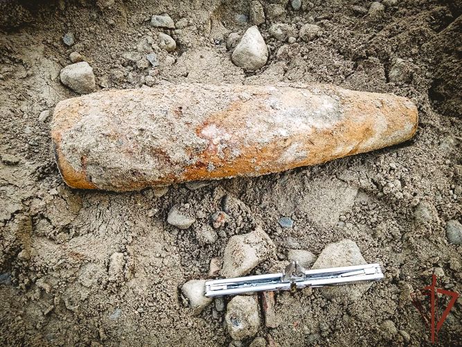 В Мурманске взрывотехники Росгвардии обследовали боеприпас времен Великой Отечественной войны