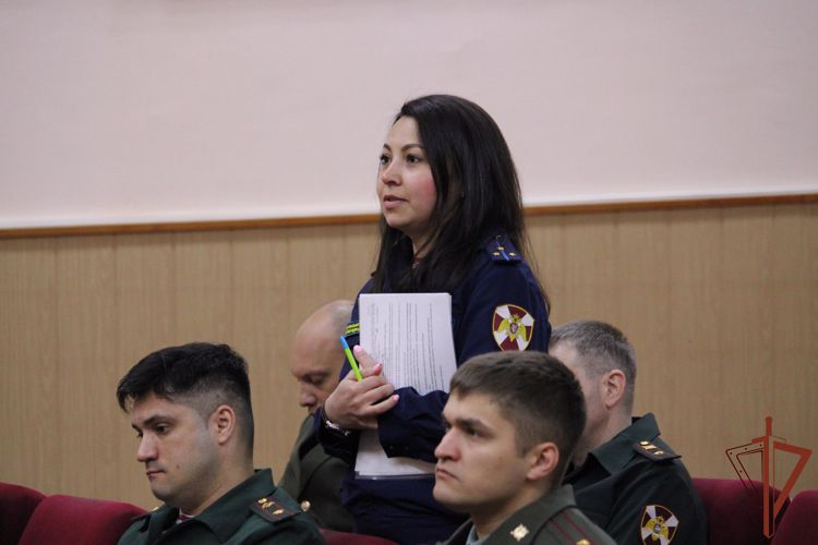 В Уральском округе Росгвардии состоялся сбор с руководителями финансово-экономических подразделений