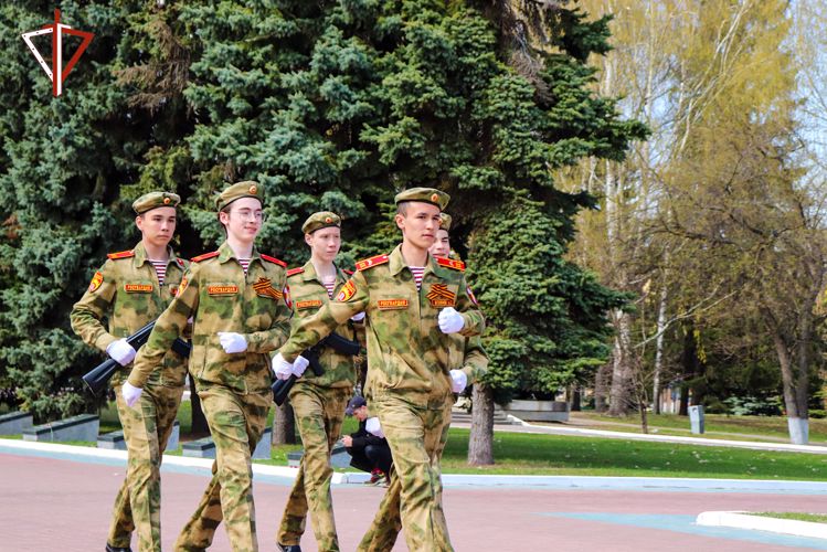Подшефный Росгвардии кадетский класс отстоял Вахту памяти в Йошкар-Оле