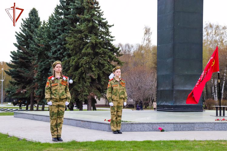 Подшефный Росгвардии кадетский класс отстоял Вахту памяти в Йошкар-Оле