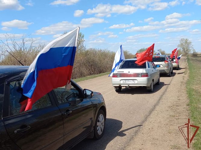 Ветераны войск правопорядка организовали патриотический велопробег в честь 77-й годовщины Великой Победы