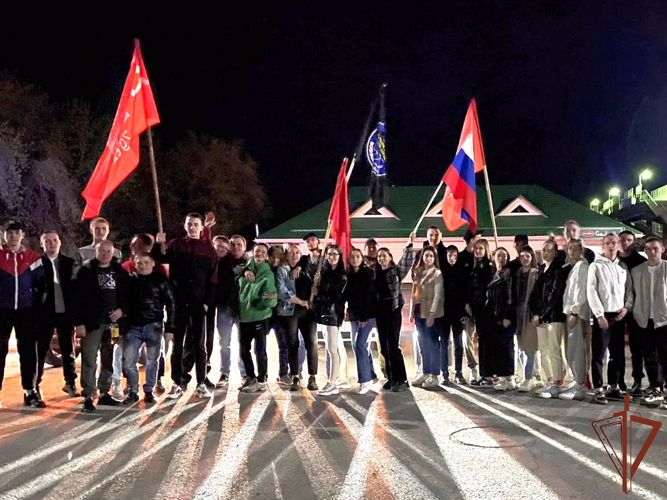 Ветераны войск правопорядка организовали патриотический велопробег в честь 77-й годовщины Великой Победы