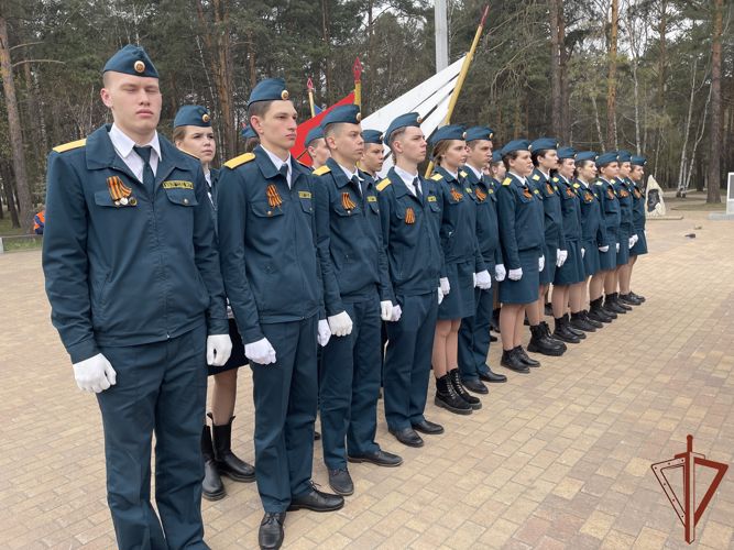 Парад Росгвардии чествовал в Ангарске двух участников Великой Отечественной войны 