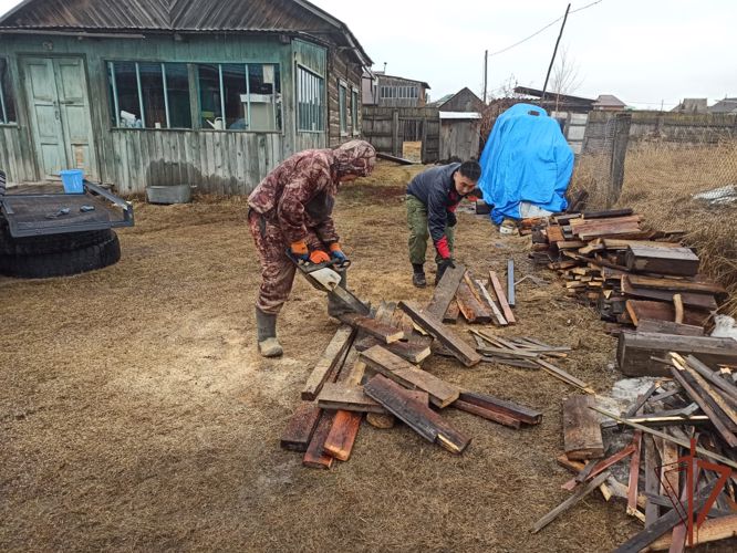 Росгвардейцы оказали помощь вдове участника Великой Отечественной войны