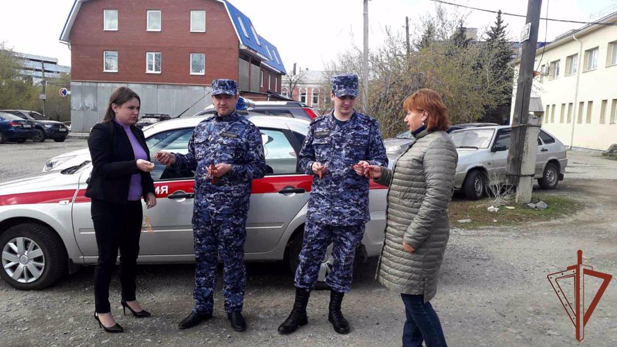 Росгвардия провела памятные мероприятия в честь Дня Великой Победы на Южном Урале