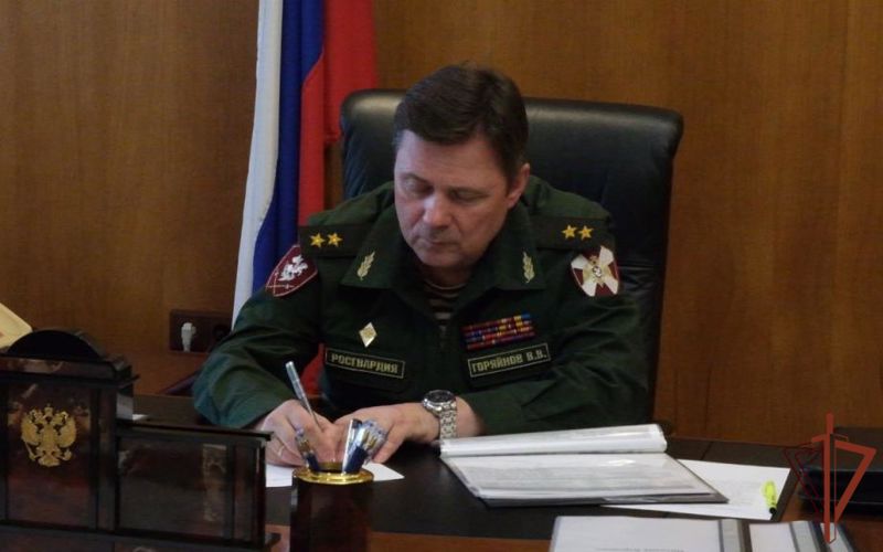 Врио командующего Уральским округом Росгвардии провел личный прием граждан