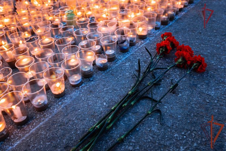 В Якутске Росгвардия приняла участие во всероссийской акции «Свеча памяти» 