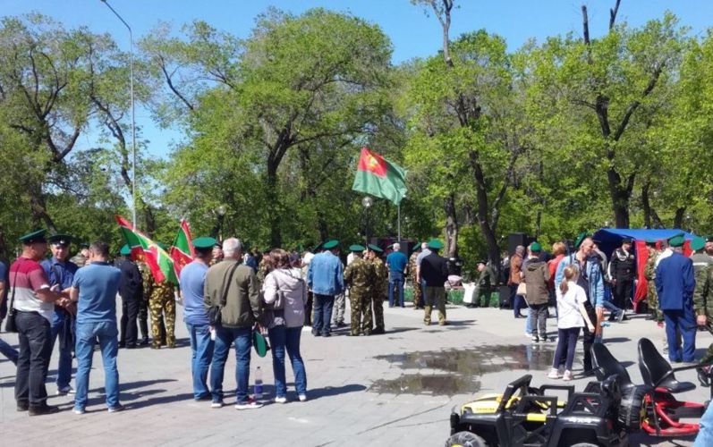 Росгвардия обеспечила безопасность мероприятий, посвящённых Дню пограничника на Урале