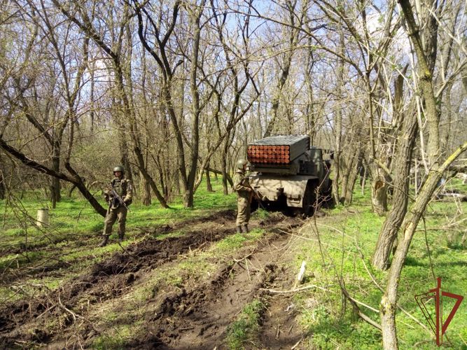 Росгвардейцы обеспечили уничтожение танковой группы и крупных складов с вооружением ВСУ в Харьковской области