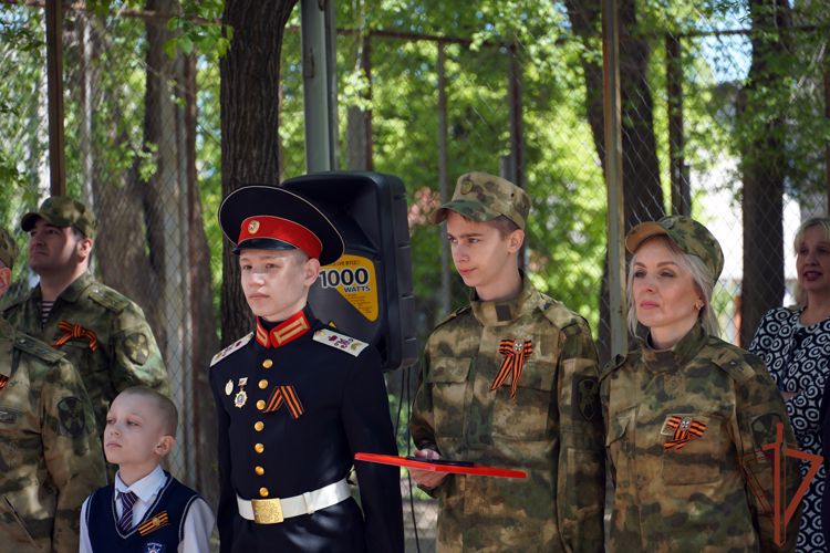 Акция Росгвардии «Парад идёт к ветерану» состоялась в Воронеже