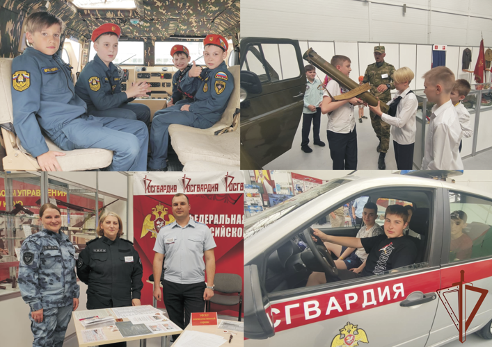 В Красноярске Росгвардия показала работу подразделений на Всероссийском форуме 