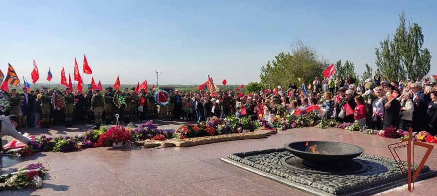 Росгвардейцы поздравляют ветеранов войны С Днём Победы в Херсонской и Запорожской областях