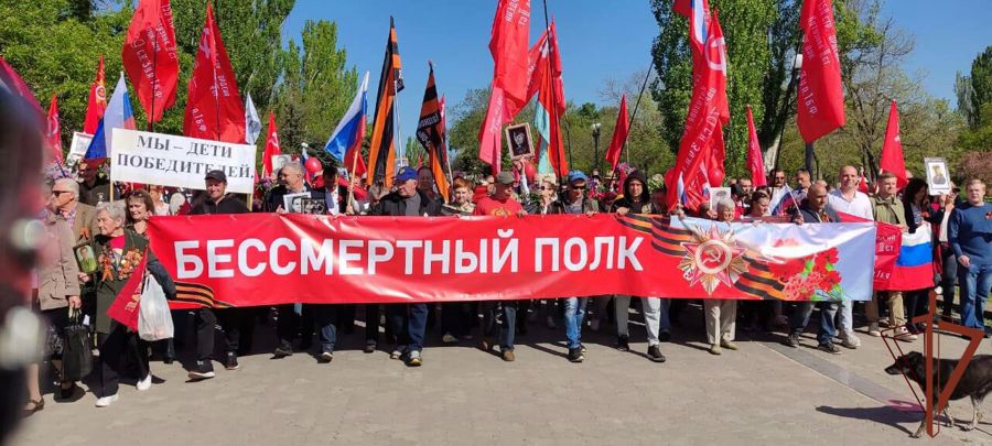 Росгвардейцы поздравляют ветеранов войны С Днём Победы в Херсонской и Запорожской областях