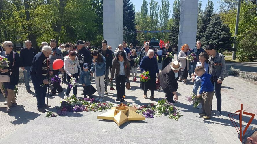 Росгвардейцы поздравляют ветеранов войны С Днём Победы в Херсонской и Запорожской областях