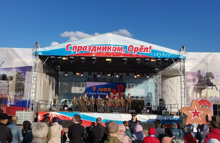 Праздничные концерты ансамбля песни и пляски Центрального округа Росгвардии состоялись в Орловской области