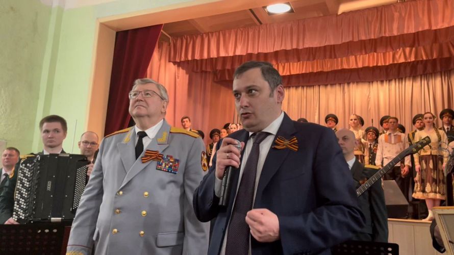 Академический ансамбль песни и пляски Росгвардии  выступил в военном госпитале  и дал большой концерт ко Дню Победы в Самаре