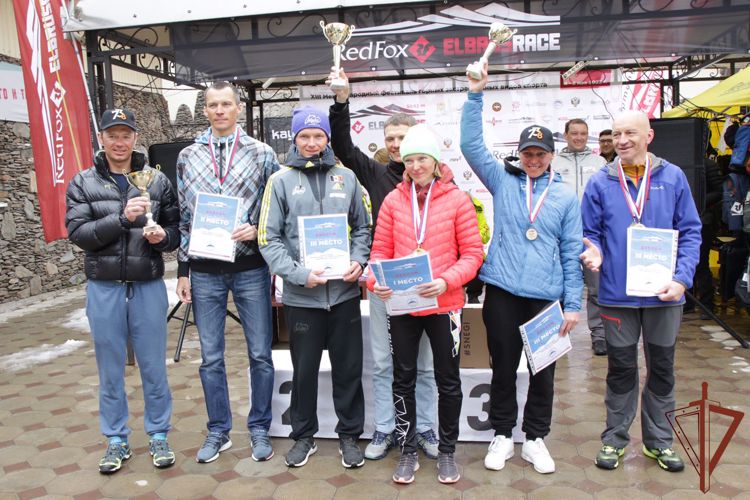 Спортсмены  Росгвардии заняли первые места на фестивале Red Fox Elbrus Race