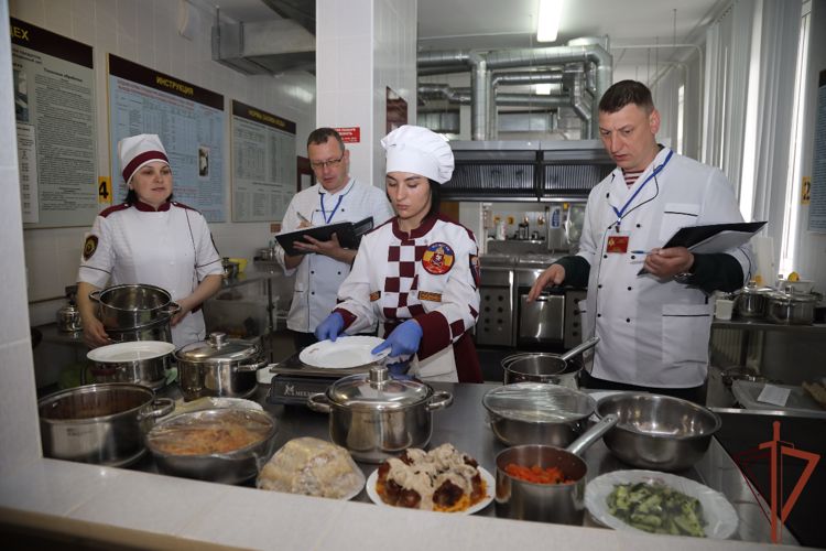 В Перми завершился Всероссийский конкурс специалистов продовольственной службы Росгвардии