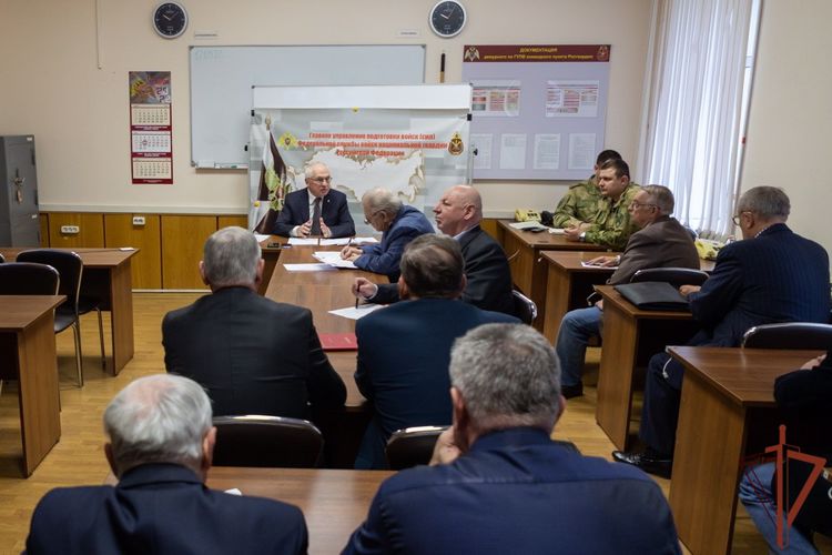 Ветераны войск правопорядка провели совещание в онлайн-формате