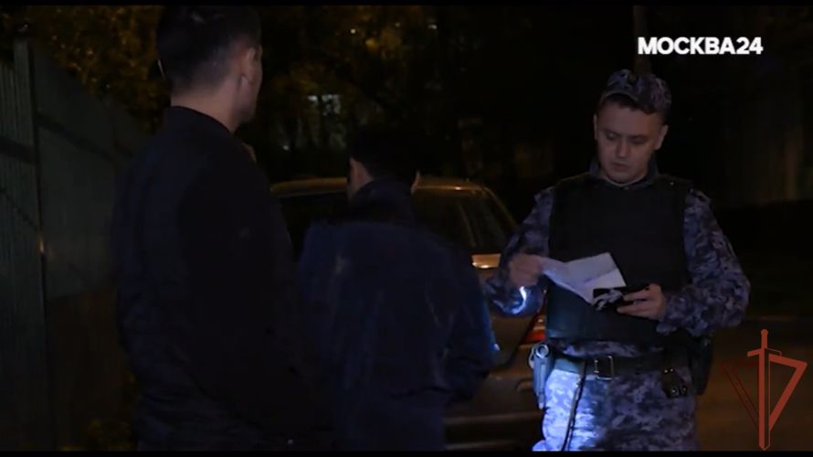 Программа «Рейд» заступила на дежурство вместе со столичными росгвардейцами