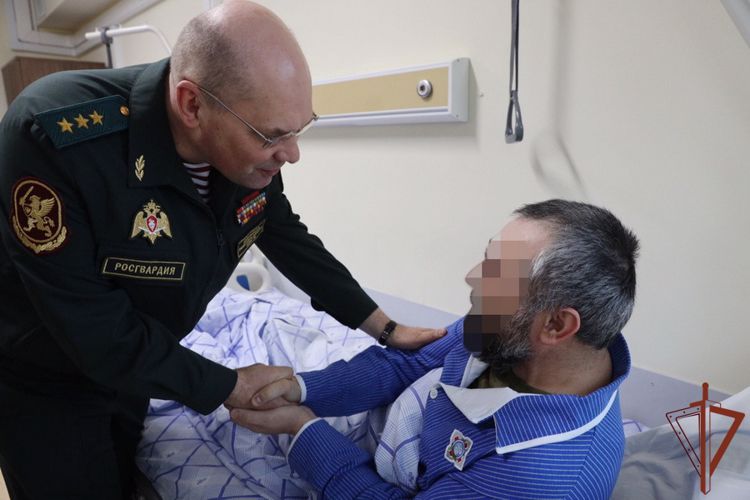 Росгвардейцам – участникам специальной военной операции вручены государственные награды