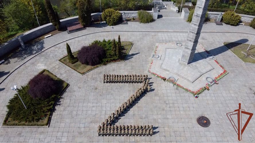 Акцию «Своих не бросаем» поддержали в Калининграде военнослужащие Росгвардии 