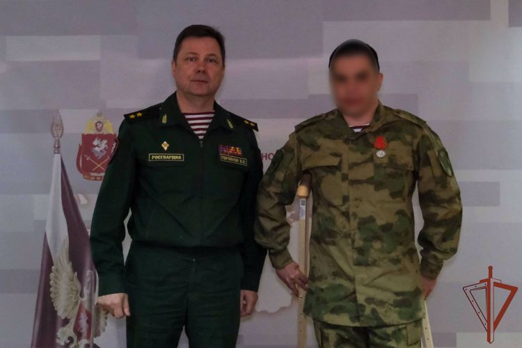 Росгвардейцам- участникам спецоперации вручены госнаграды 
