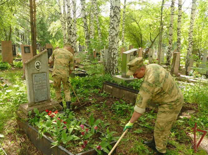 Патриотическая акция Росгвардии «На страже памяти» проходит в Томской области  