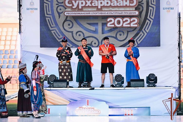  Призовые места на республиканском Сурхарбане-2022 в Бурятии заняли росгвардейцы 