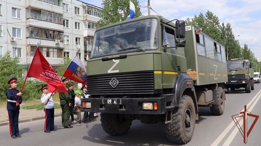 Росгвардейцы - участники спецоперации на Украине вернулись в Тольятти