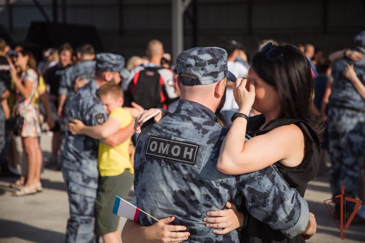 В Крым вернулись росгвардейцы - участники спецоперации на Украине