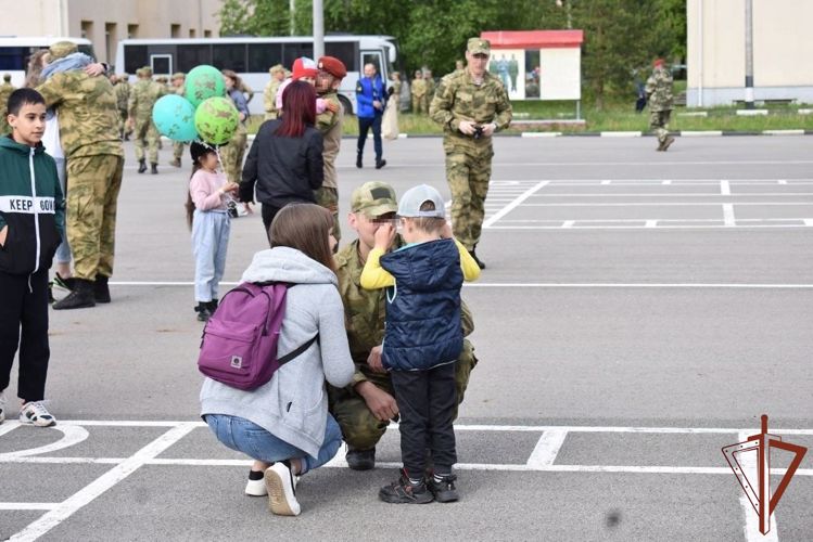 Росгвардейцы-участники спецоперации вернулись в Башкортостан